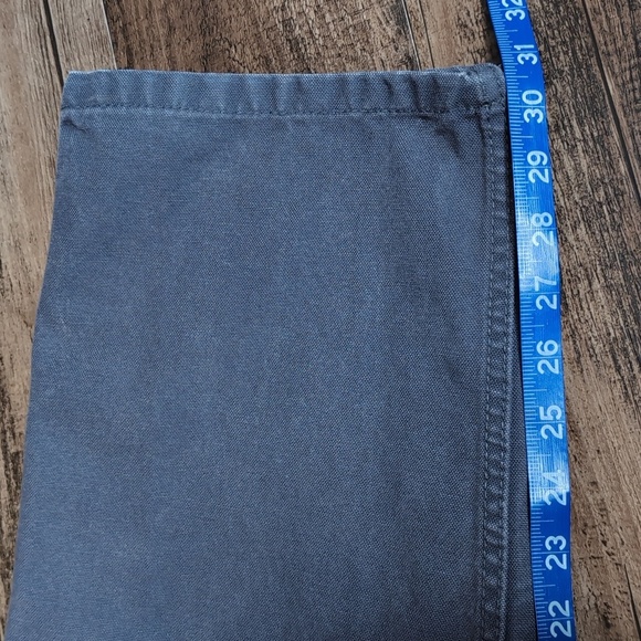 Jeep Heavyweight Duck Canvas Cargo Overland Pants Size 38x32 In Slate Gray - Picture 11 of 11